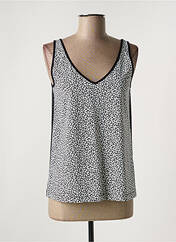 Top noir BLEU BLANC ROUGE pour femme seconde vue