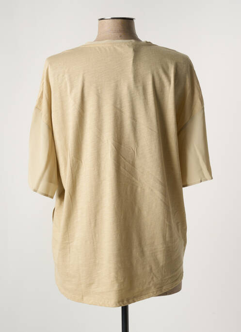 Blouse beige LUISA CERANO pour femme