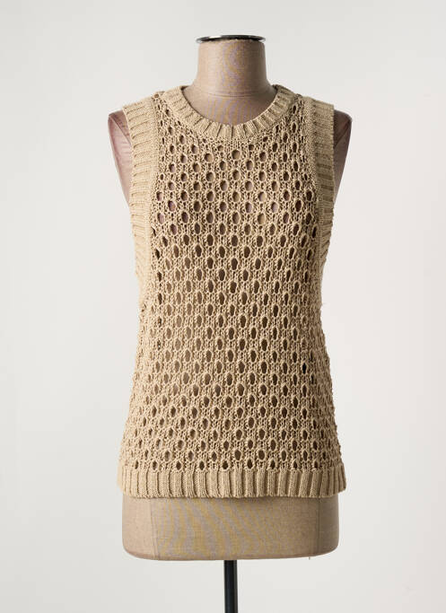 Débardeur marron LUISA CERANO pour femme