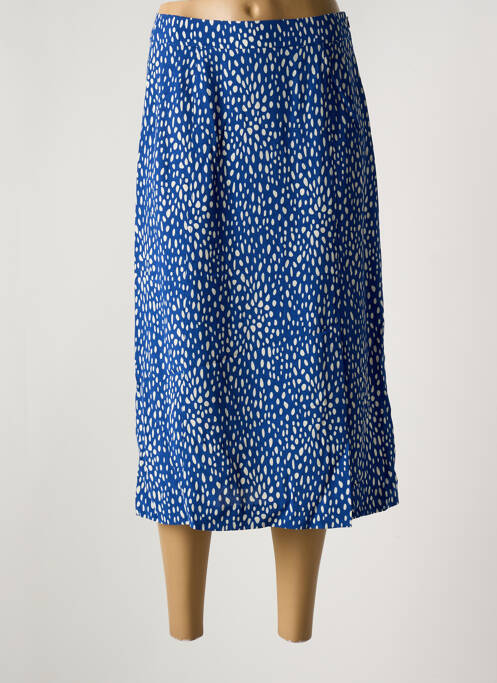 Jupe mi-longue bleu GERARD DAREL pour femme