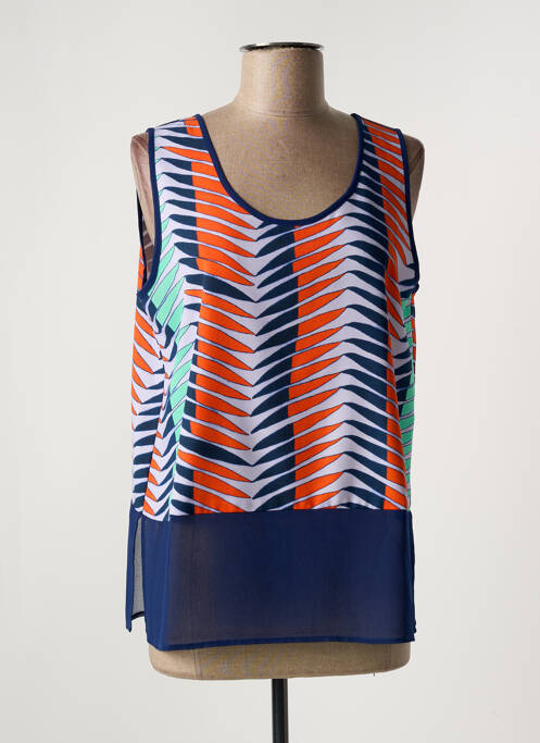 Top bleu BLEU BLANC ROUGE pour femme