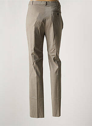 Pantalon slim tissage popeline taille normale gris MAX MARA femme