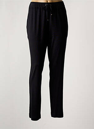 Pantalon slim taille élastique taille normale noir NATHALIE CHAIZE femme