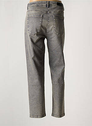 Jeans coupe large stretch taille normale gris LUISA CERANO femme