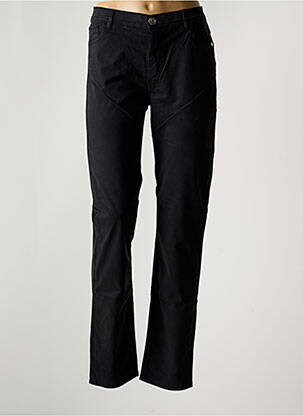 Pantalon slim tissage popeline taille normale noir TRUSSARDI JEANS femme