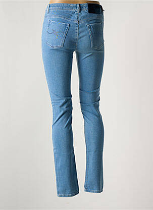 Jeans coupe slim stretch taille normale bleu TRUSSARDI JEANS femme