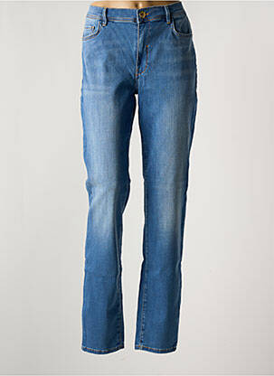 Jeans coupe slim bleu TRUSSARDI JEANS pour femme