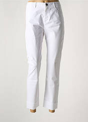 Pantalon 7/8 blanc MAYJUNE pour femme seconde vue