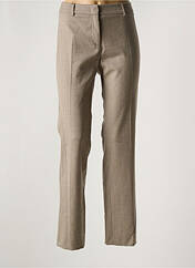 Pantalon droit beige MAX MARA pour femme seconde vue