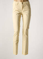 Pantalon slim beige TRUSSARDI JEANS pour femme seconde vue