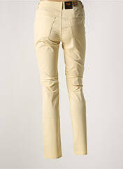 Pantalon slim beige TRUSSARDI JEANS pour femme seconde vue