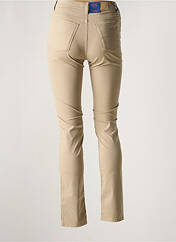 Pantalon slim beige TRUSSARDI JEANS pour femme seconde vue