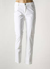 Pantalon slim blanc TRUSSARDI JEANS pour femme seconde vue