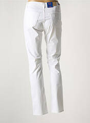 Pantalon slim blanc TRUSSARDI JEANS pour femme seconde vue