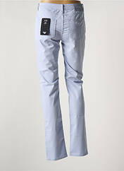 Pantalon slim bleu EMPORIO ARMANI pour femme seconde vue