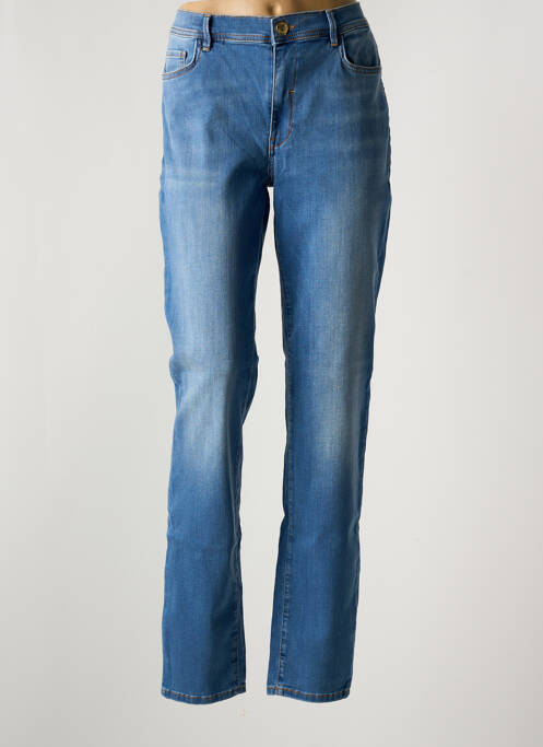 Jeans coupe slim bleu TRUSSARDI JEANS pour femme