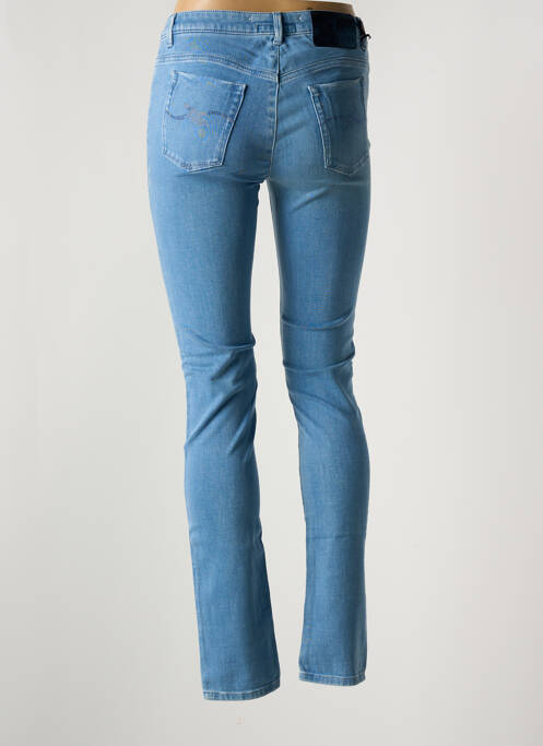 Jeans coupe slim bleu TRUSSARDI JEANS femme
