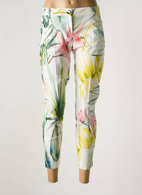 Pantacourt blanc AIRFIELD pour femme