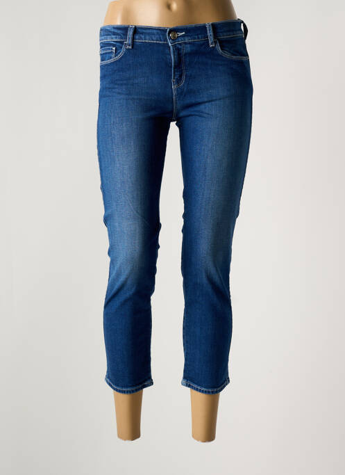 Pantacourt bleu EMPORIO ARMANI pour femme