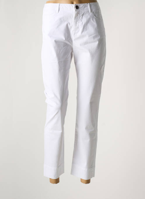 Pantalon 7/8 blanc MAYJUNE pour femme