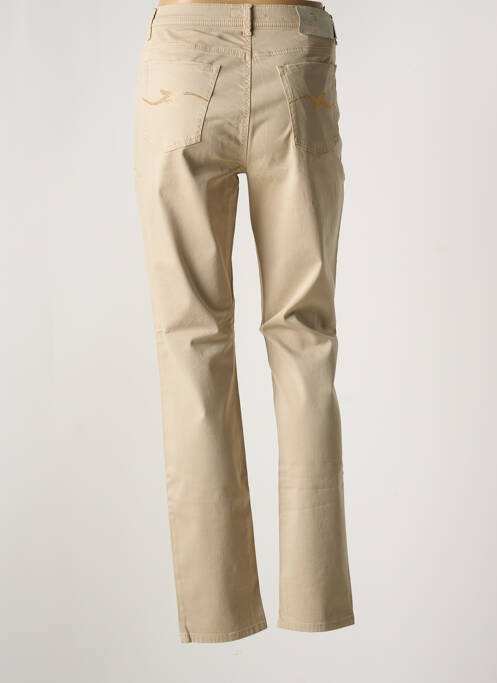 Pantalon droit beige TRUSSARDI JEANS pour femme