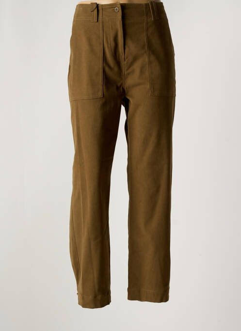 Pantalon droit marron MAX MARA pour femme