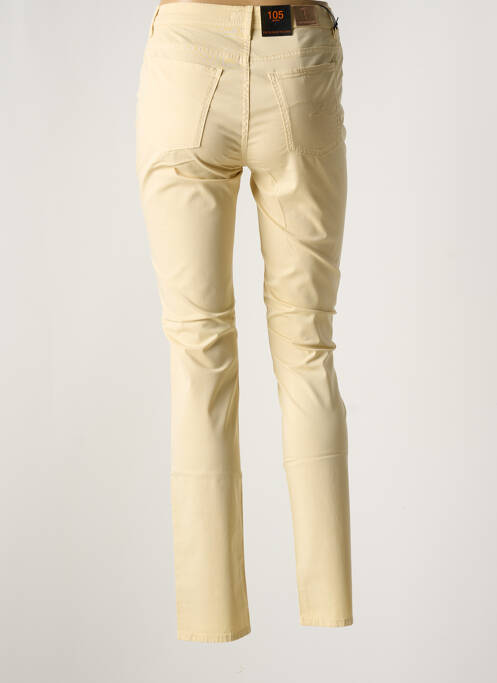 Pantalon slim beige TRUSSARDI JEANS pour femme