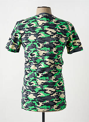 T-shirt coupe cintrée manches courtes vert MAISON MAD homme
