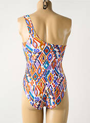 Maillot de bain 1 pièce bleu ANTIGEL pour femme seconde vue