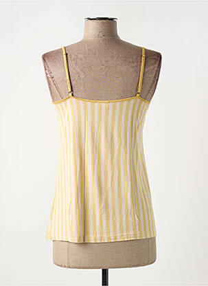 Top/caraco stretch jaune MEY femme