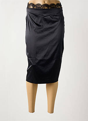 Jupon /fond de robe taille normale noir PRELUDE femme