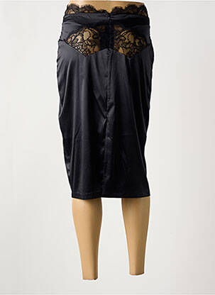 Jupon /fond de robe taille normale noir PRELUDE femme