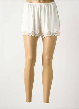 Pyjama taille élastique beige ANTIGEL femme