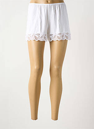 Pyjama taille élastique blanc ANTIGEL femme