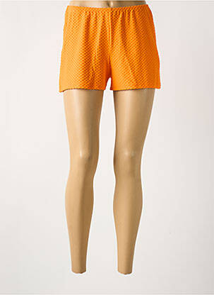 Pyjama taille élastique orange ANTIGEL femme