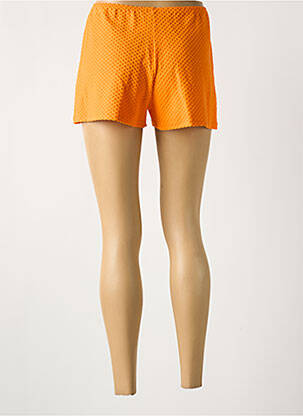 Pyjama taille élastique orange ANTIGEL femme
