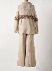 Ensemble pantalon beige CHIARA FIORINI pour femme seconde vue