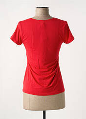 T-shirt rouge ANTIGEL pour femme seconde vue