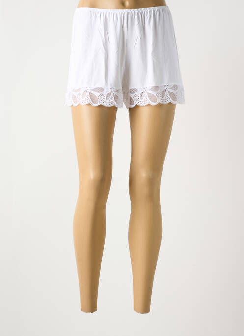 Pyjama taille élastique blanc ANTIGEL femme