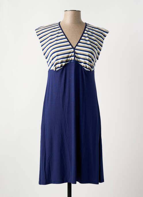 Chemise de nuit bleu ANTIGEL pour femme