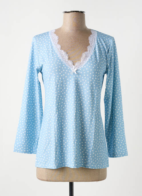 Pyjama bleu ANTIGEL pour femme