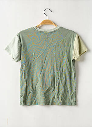 T-shirt coupe droite manches courtes vert MONOPRIX garçon