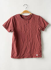 T-shirt rouge VERTBAUDET pour garçon seconde vue