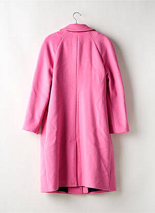 Manteau long poches sans capuche rose BODEN femme