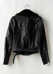 Veste simili cuir noir ZARA pour femme seconde vue