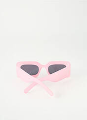 Lunettes de soleil rose MONK pour femme seconde vue