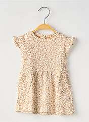 Robe courte beige NOPPIES pour fille seconde vue