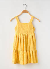 Robe courte jaune MAYORAL pour fille seconde vue