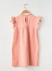 Robe courte rose NOPPIES pour fille seconde vue