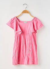 Robe courte rose TOM TAILOR pour fille seconde vue